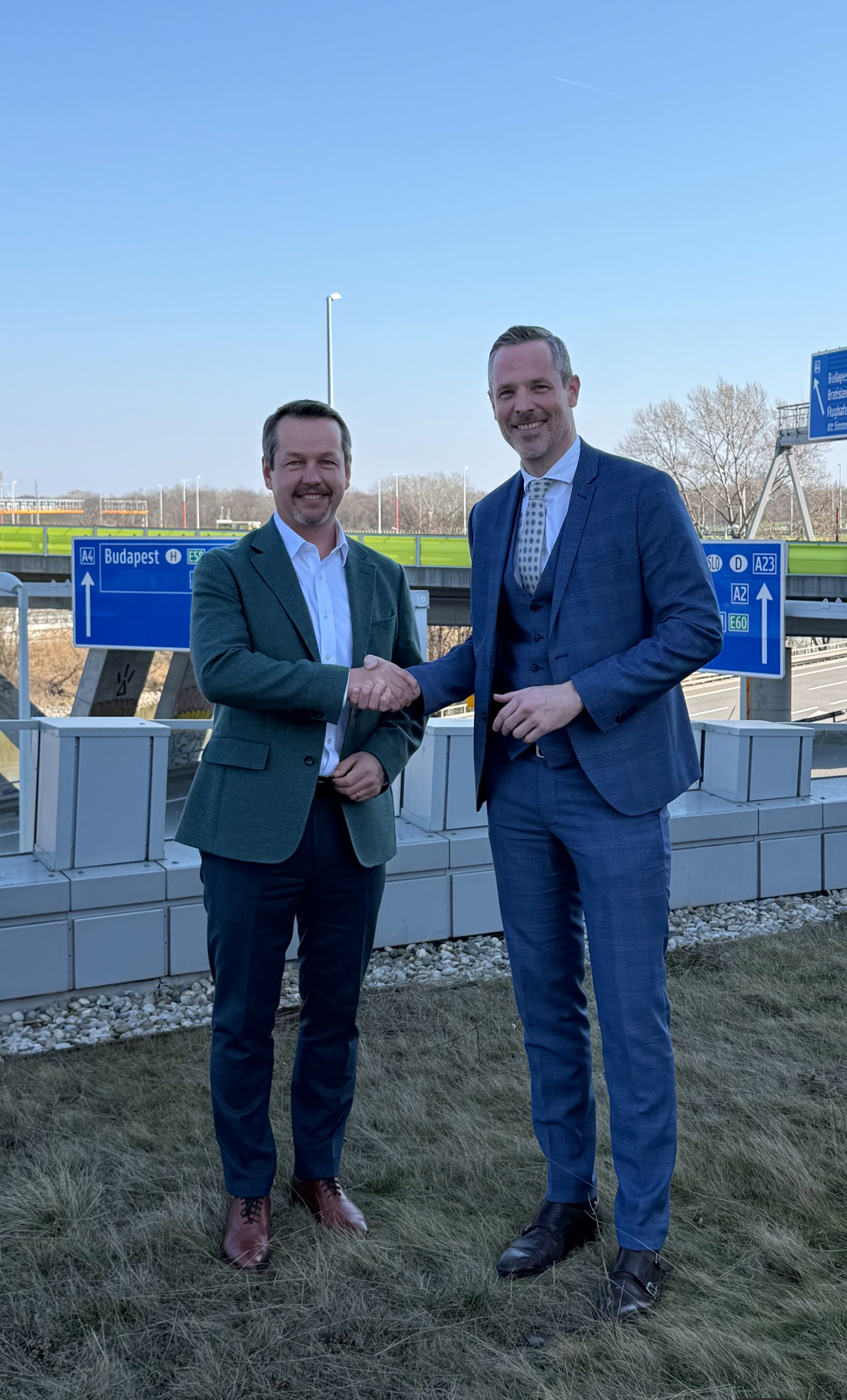 SWARCO CEO Michael Schuch and ASfiNAG