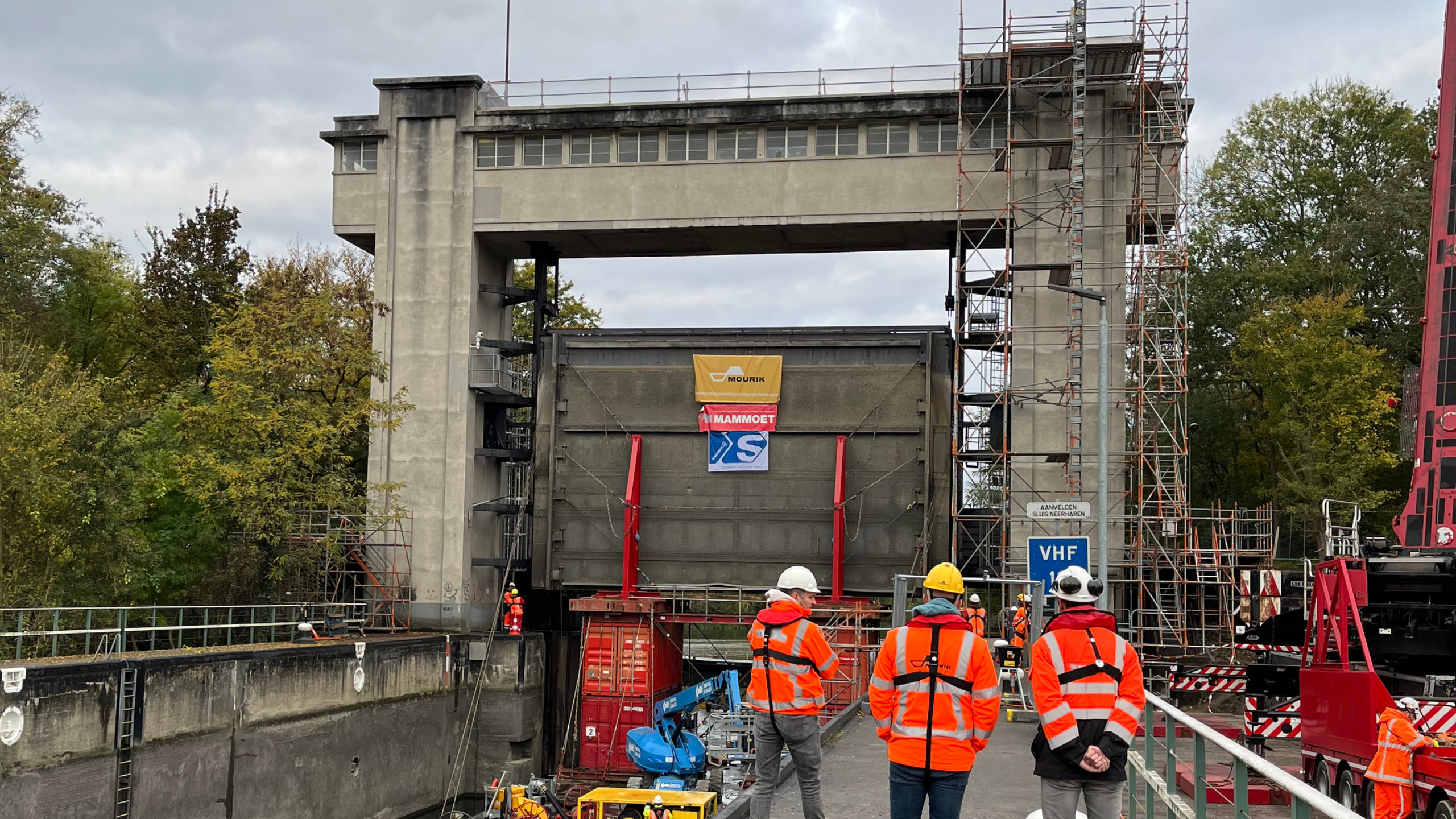 Bosscheveld Lock works